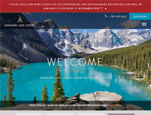 Tablet Screenshot of morainelake.com